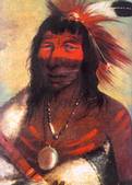 Alce Negro, un hombre sagrado de los indios sioux que conocía el lenguaje secreto de la Creación.